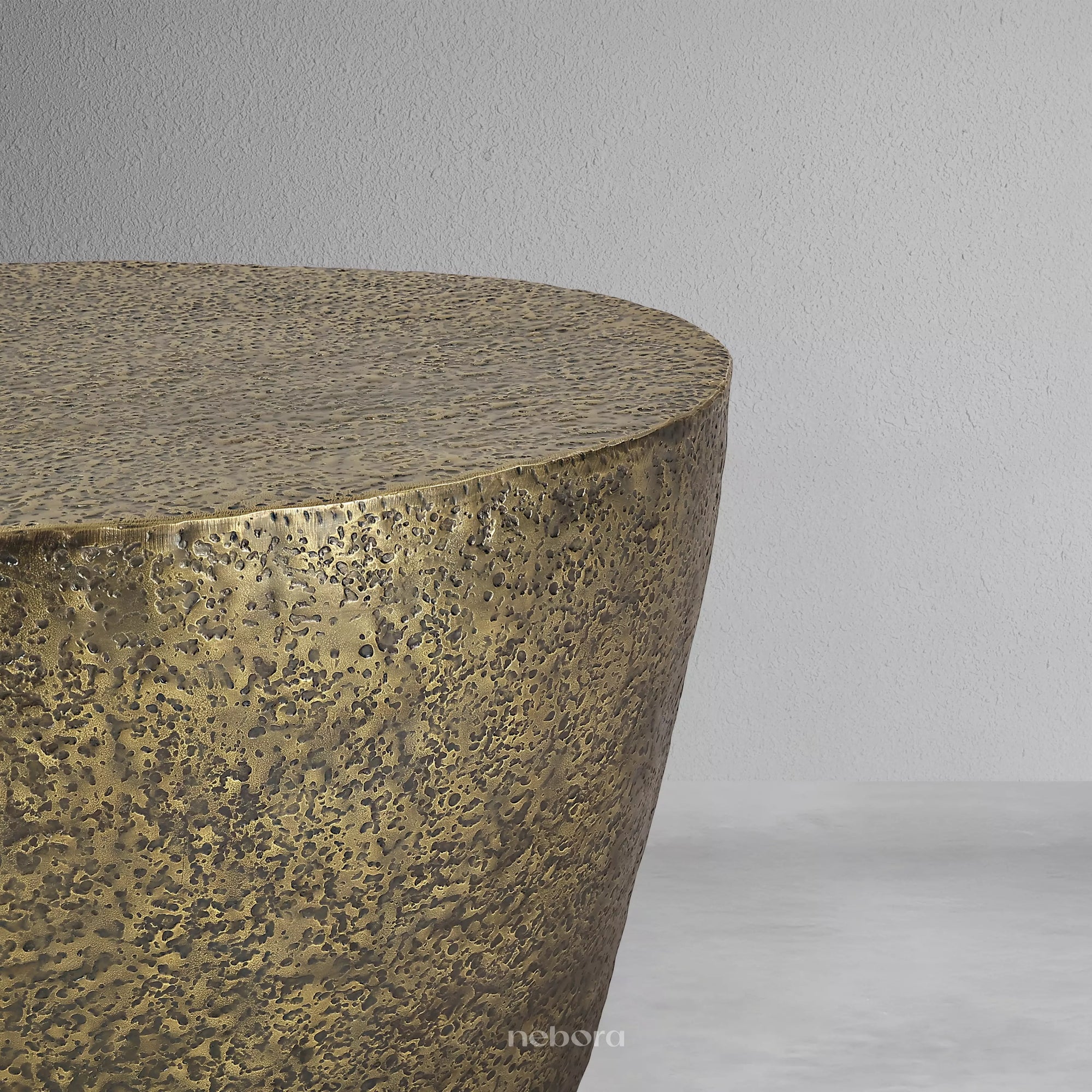 Grotto Drum Table