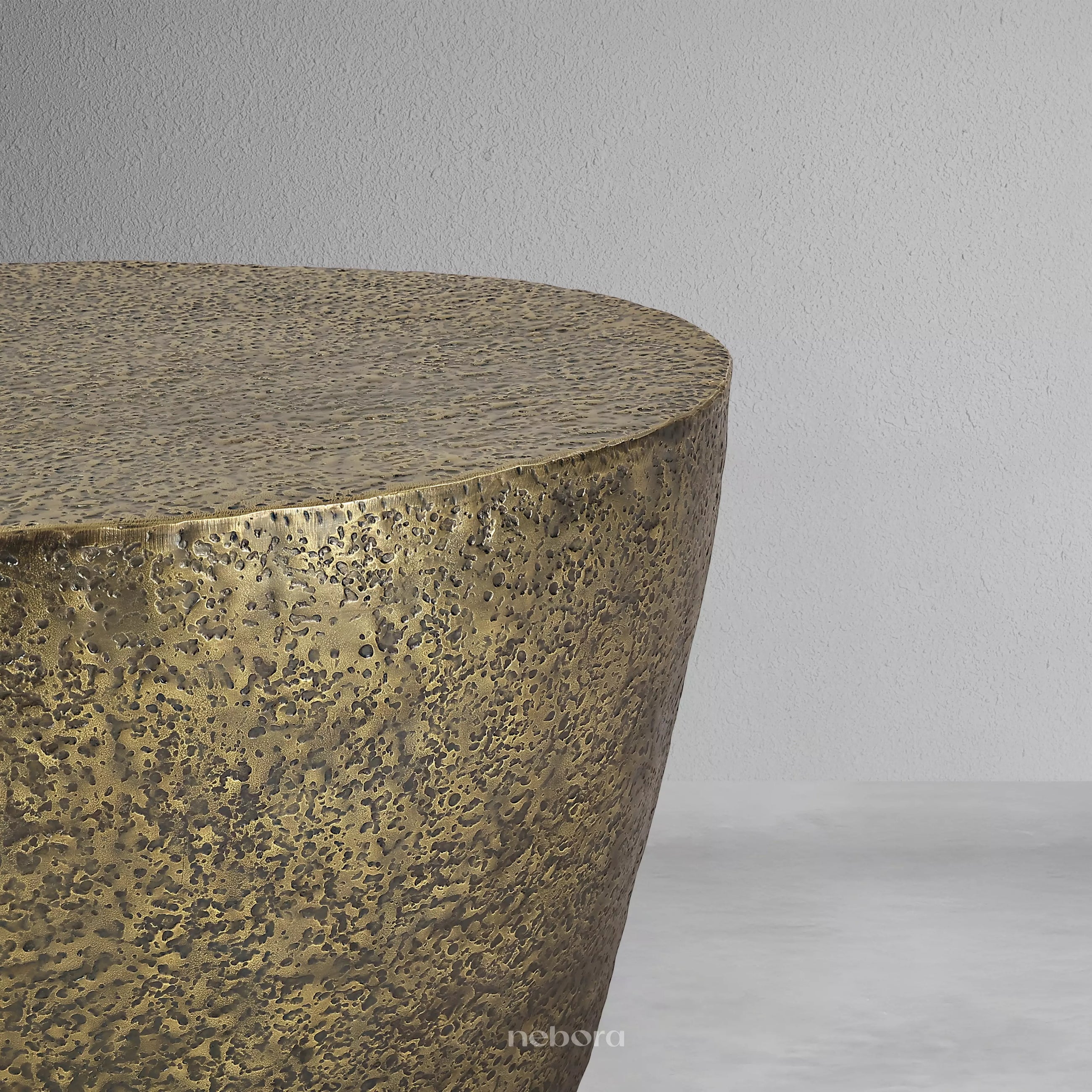 Grotto Drum Table