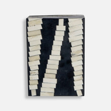 MONOCHROME - IVORY BLACK INLAY BOX SET OF TWO