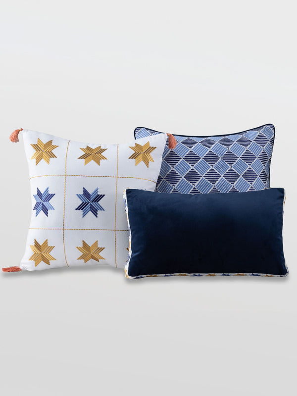 Cushion Cover - Nakash navy
