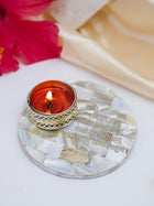 Mother of Pearl Tea Light Holder