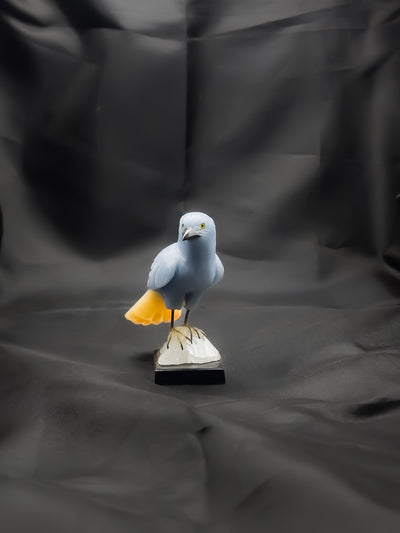 Natural Gemstone Bird sculpture
