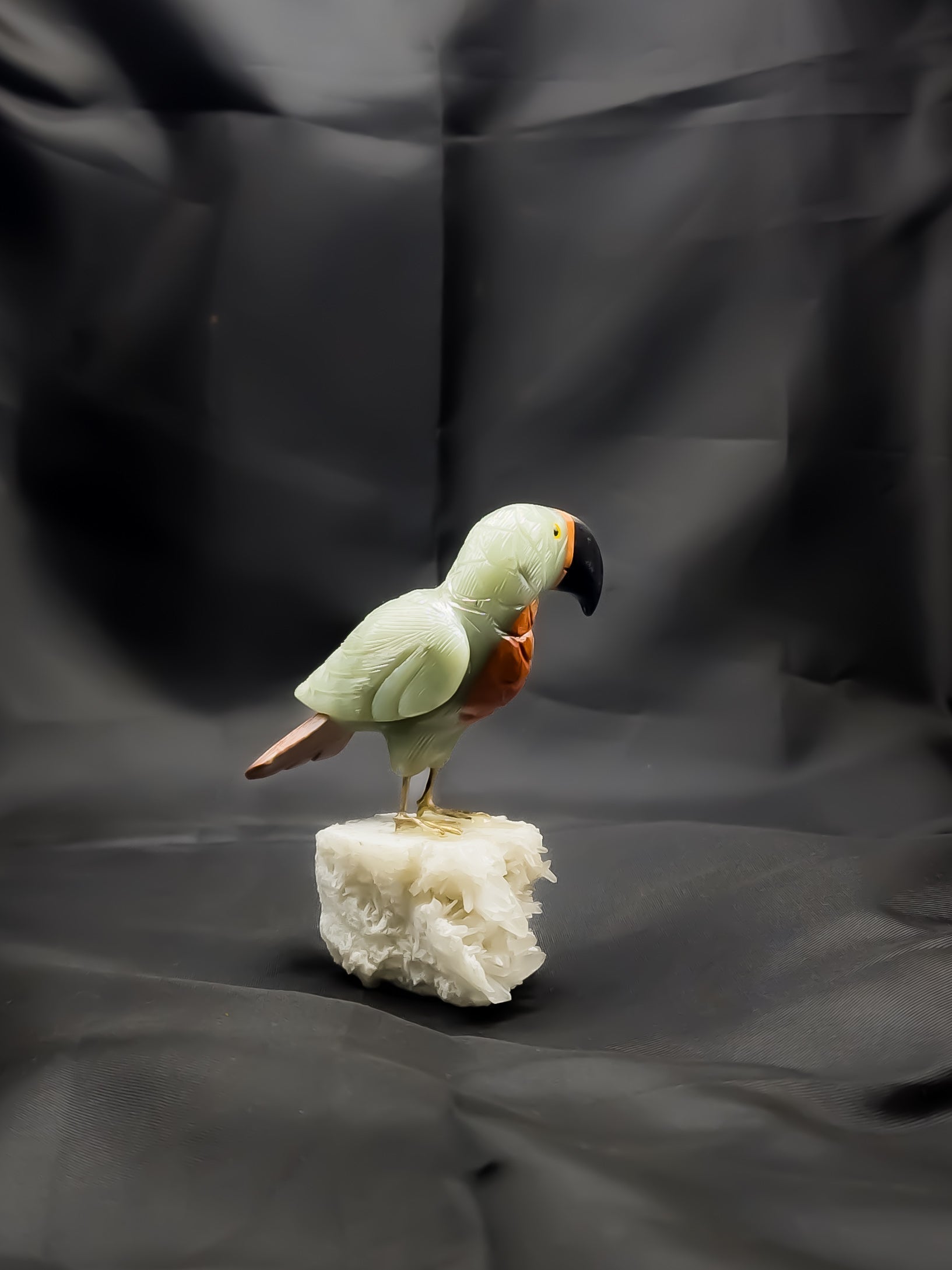 Natural Gemstone Bird