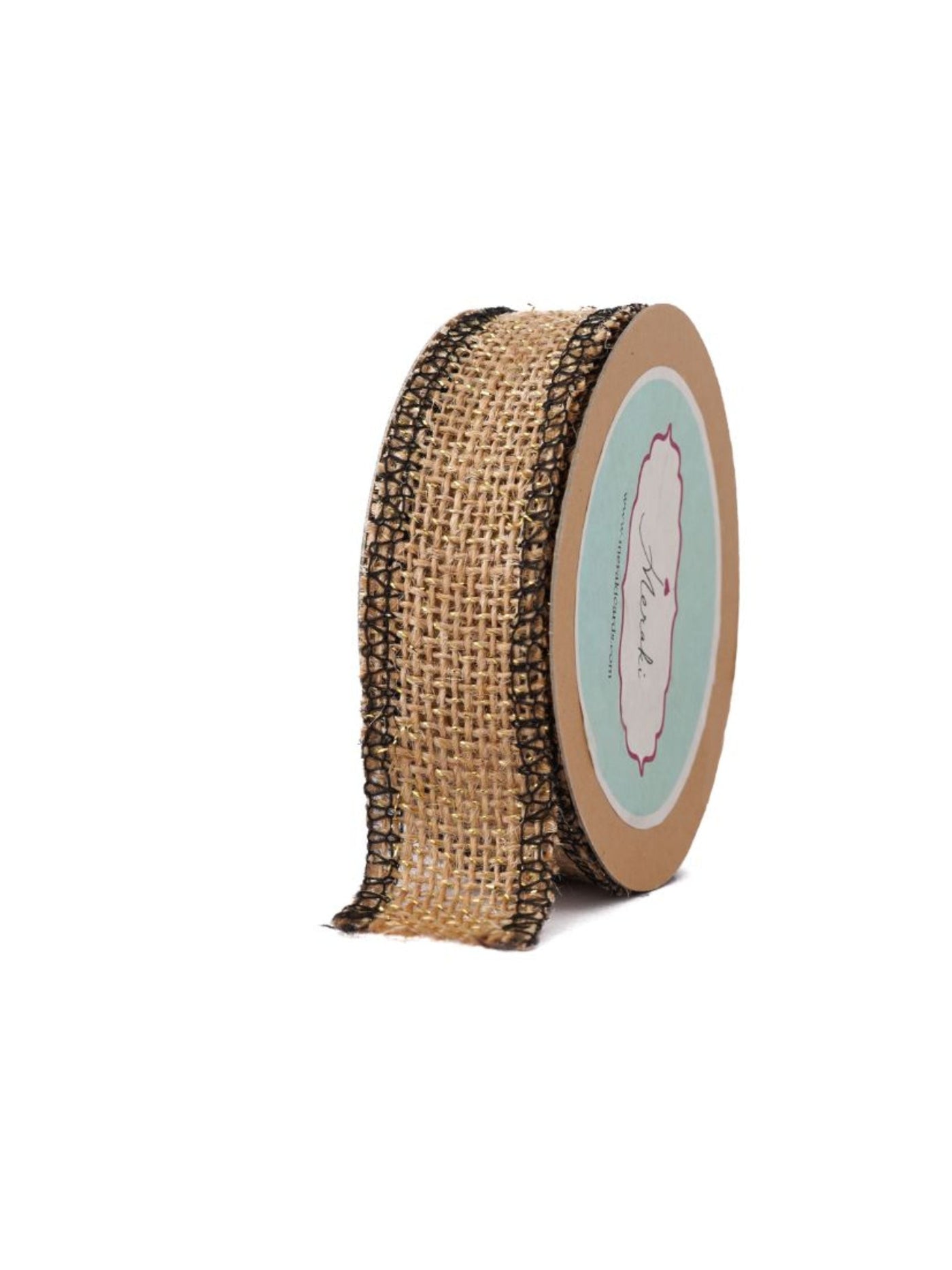 Natural Jute With Edging Ribbon