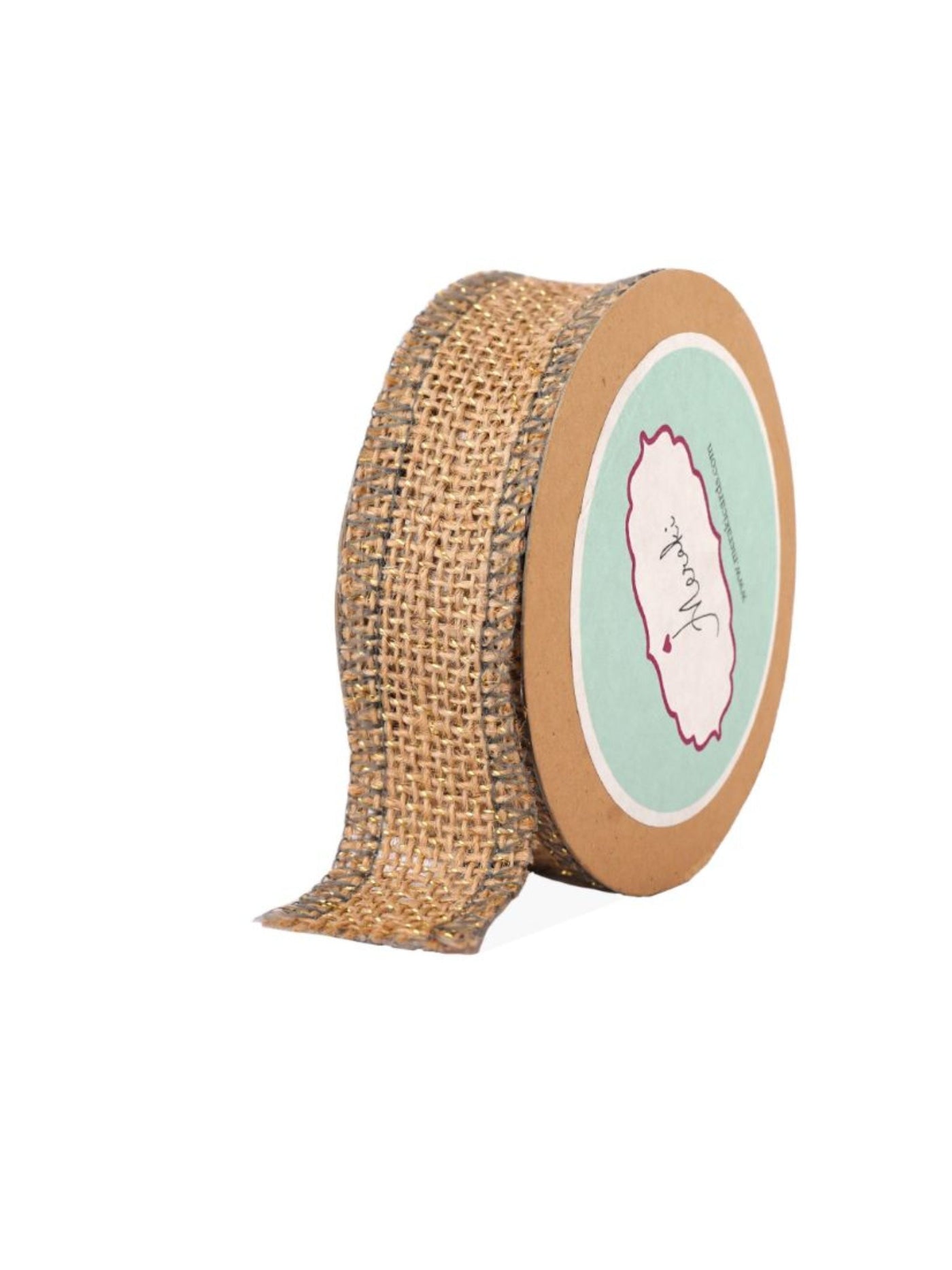 Natural Jute With Edging Ribbon