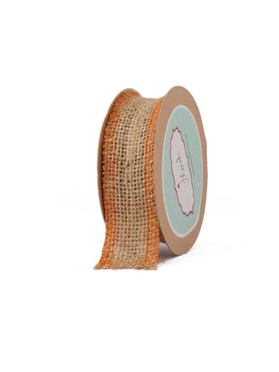 Natural Jute With Edging Ribbon