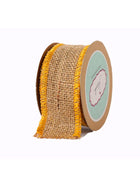 Natural Jute With Edging Ribbon