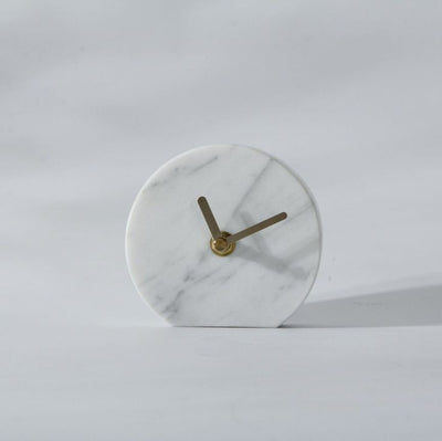 Marble Desk Clock