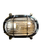 Nautical steampunk bulkhead sconce light fixture