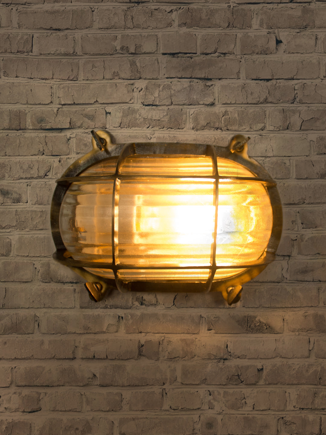 Nautical steampunk bulkhead sconce light fixture