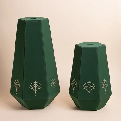 Naxora Vase Set - Bottle Green - Sepia Homes