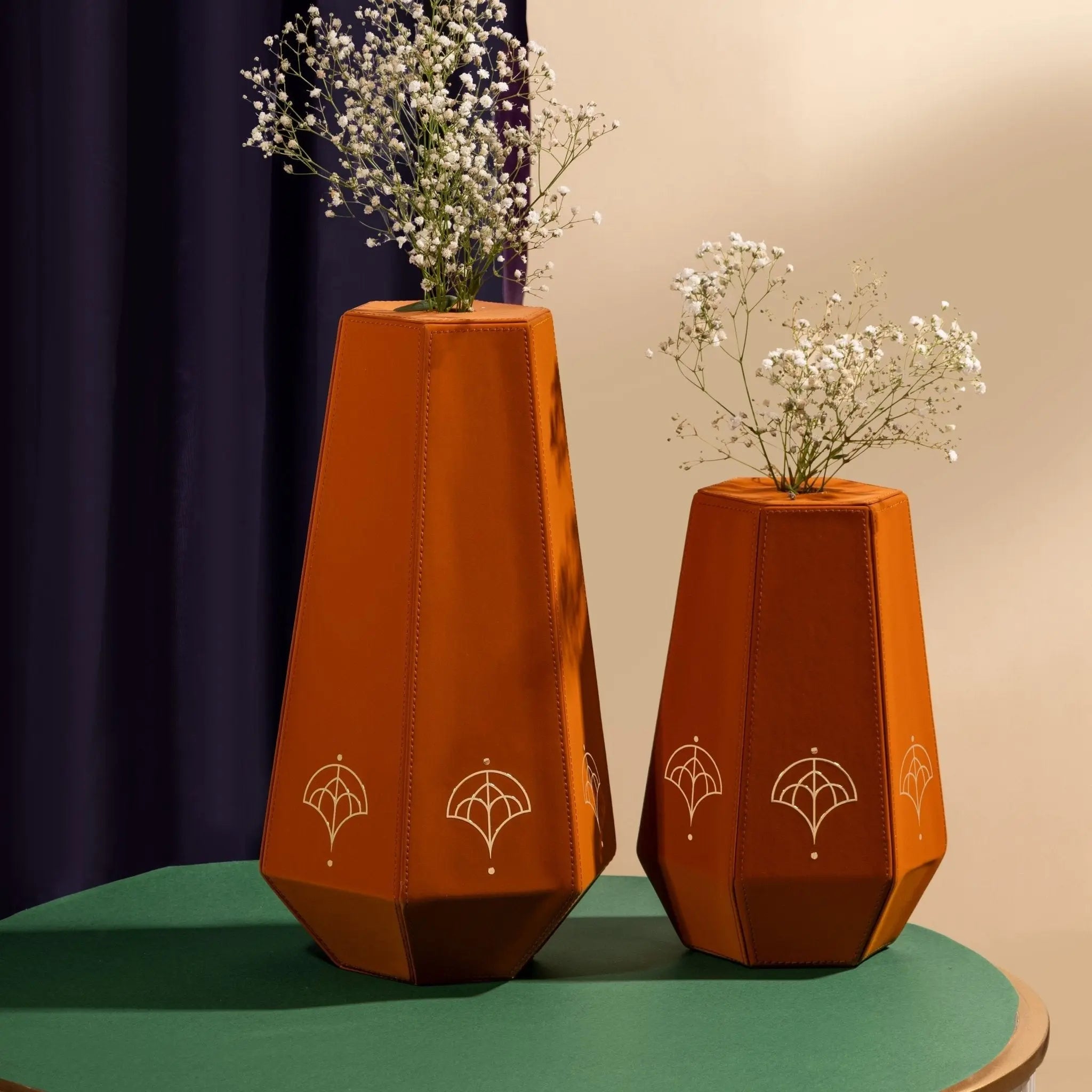 Naxora Vase Set - Sepia - Product Image 