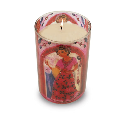 Frida Kahlo - Handmade Glass Candle