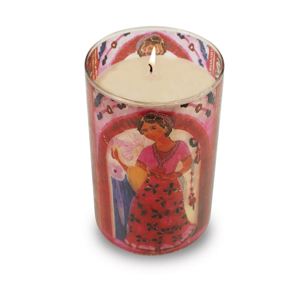 Frida Kahlo - Handmade Glass Candle