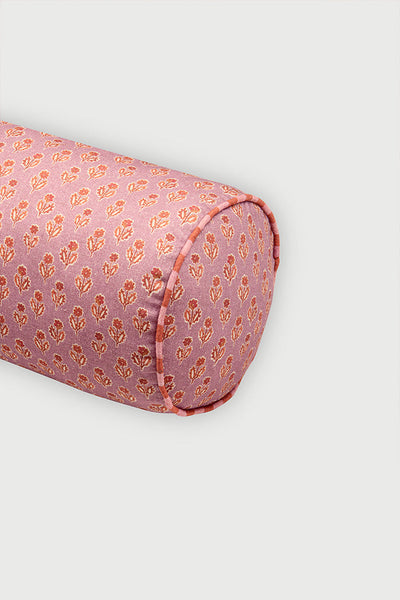 Viola Lavender Cotton Bolster Cover