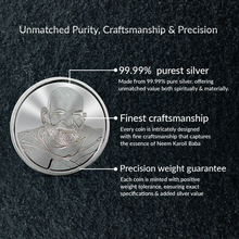 Pure Silver Coins- Special Edition- Neem Karoli Baba