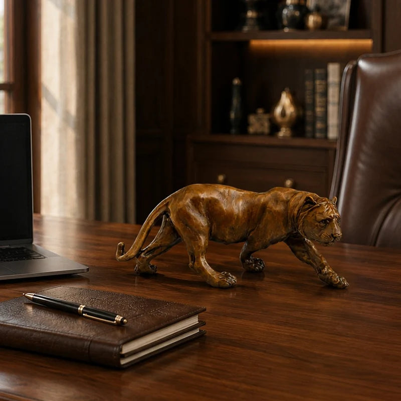 Noir Panther Sculpture