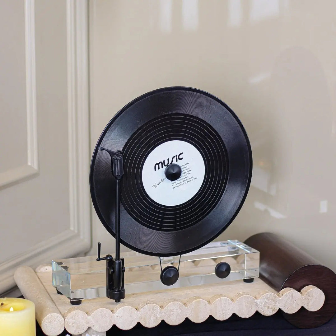 Nordic Gramophone Decor Object
