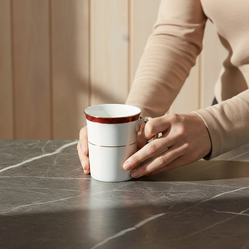 Noritake MARBLE RED MUG