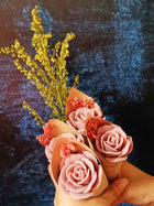 Candle Flower Bouquet Sets - Nude Rose