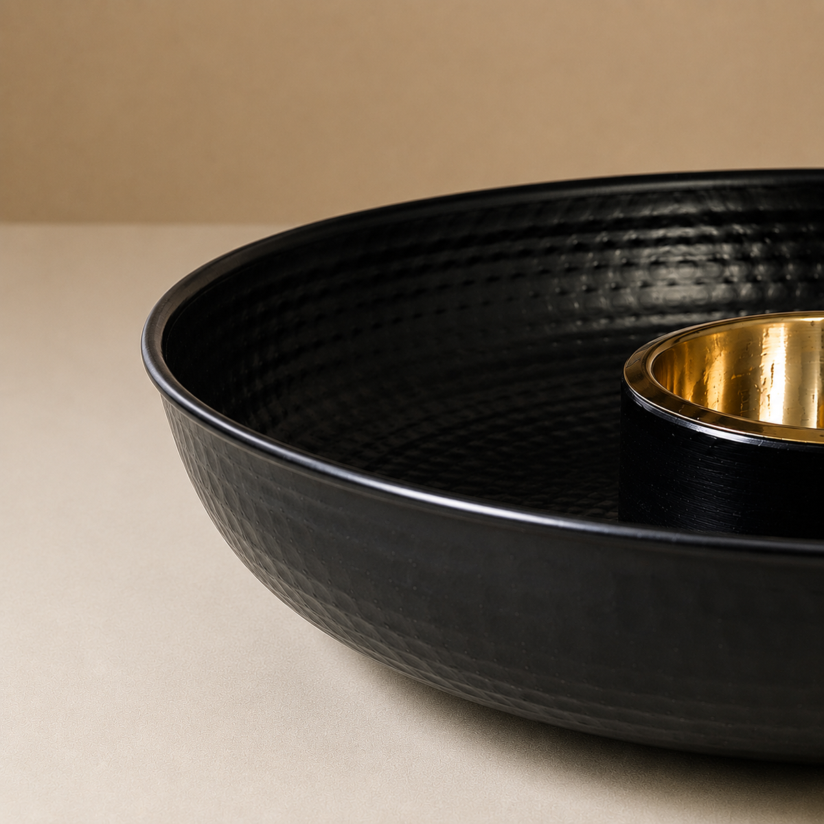 Obsidian - Dip & Chip Serving Platter