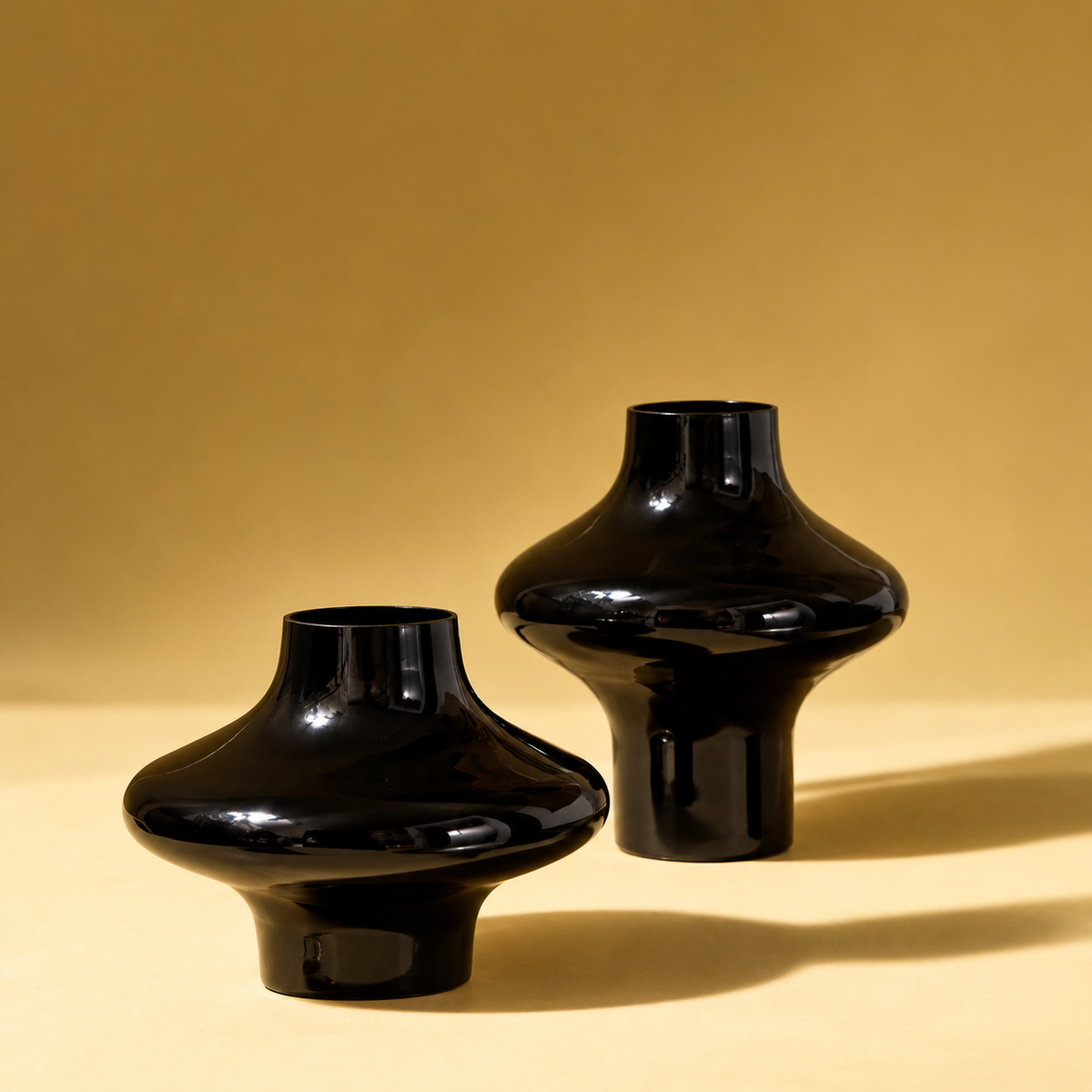 Orbit -  Silver Glass Vase