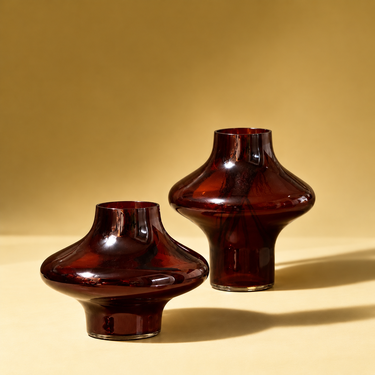 Orbit -  Silver Glass Vase