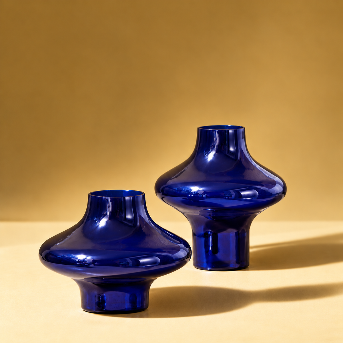 Orbit -  Silver Glass Vase