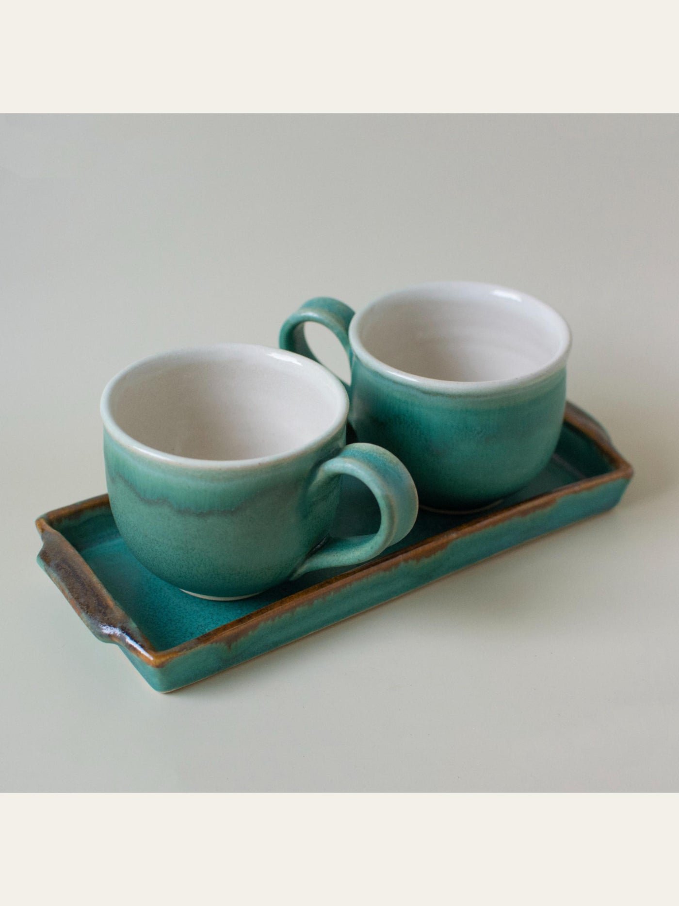 Ocean Teacup Set with Platter