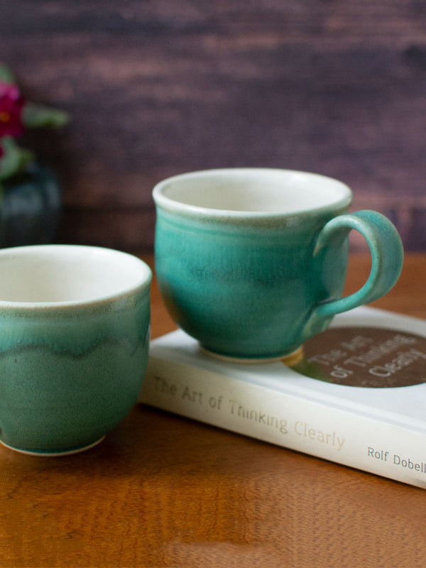 Ocean Teacups Set of 2