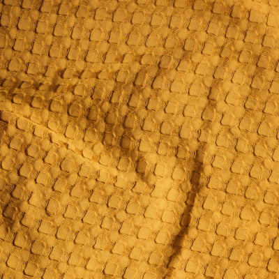 Ochre | Cotton Bamboo | Waffle | Face Towels - Set of 2