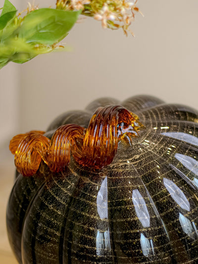 Olive Pumpkin Sculpture