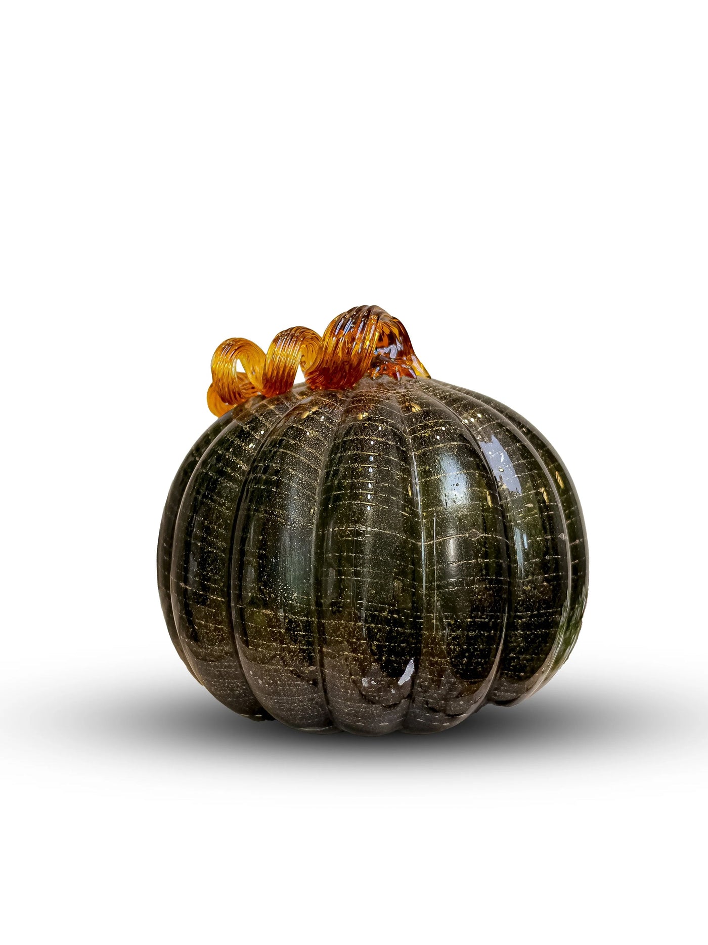 Olive Pumpkin Sculpture