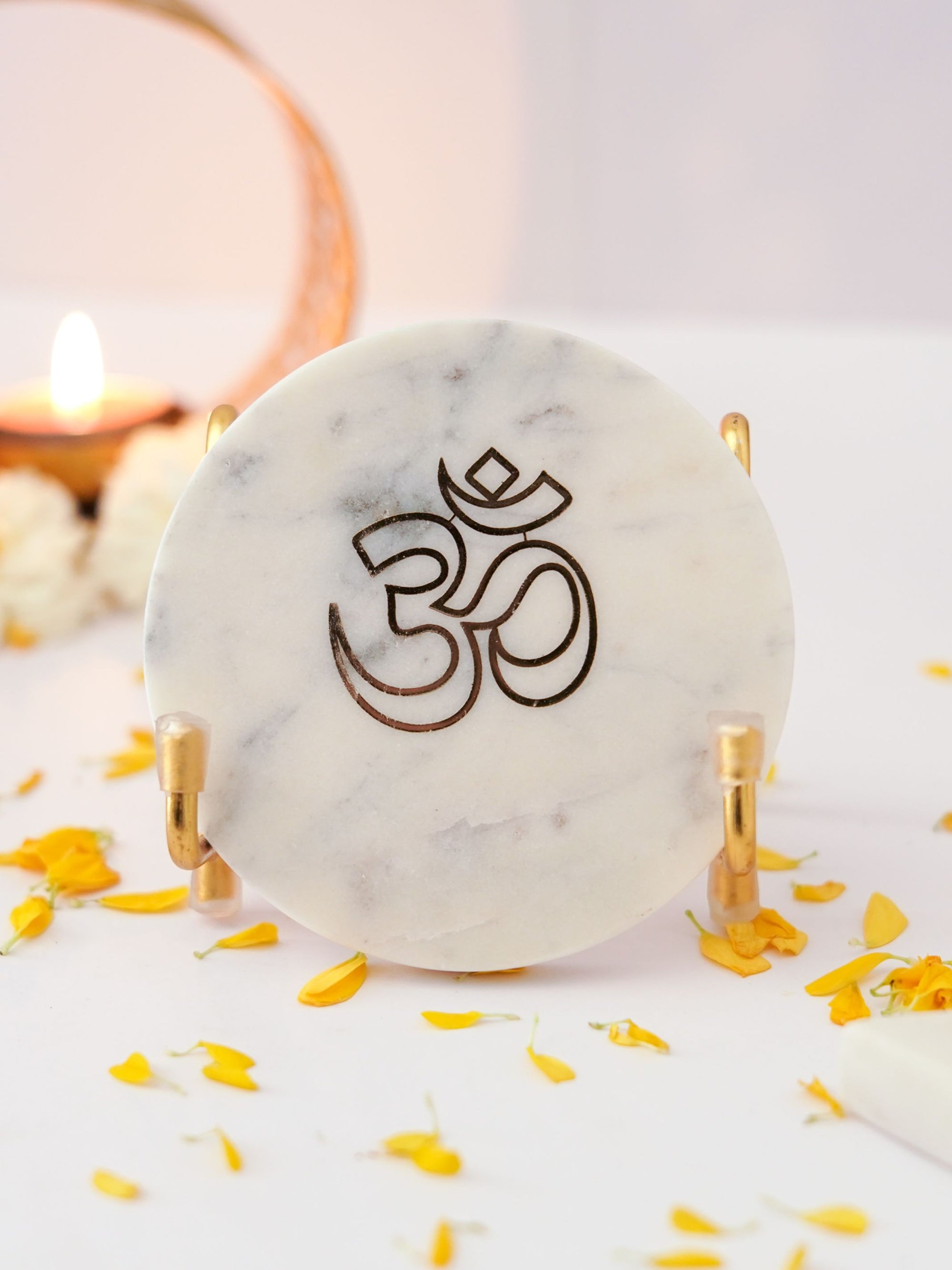 OM with Marble - Metal Holder