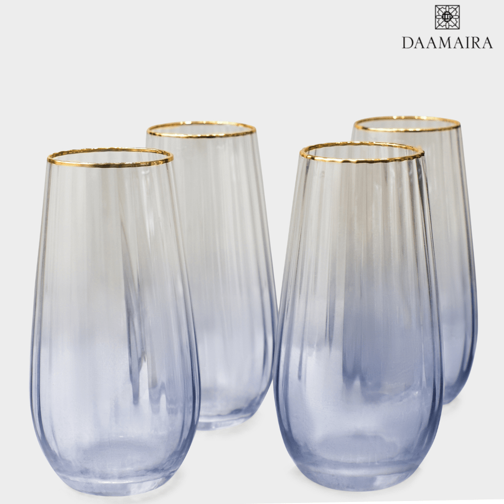 Ombre Set Of 4 High Ball Glasses