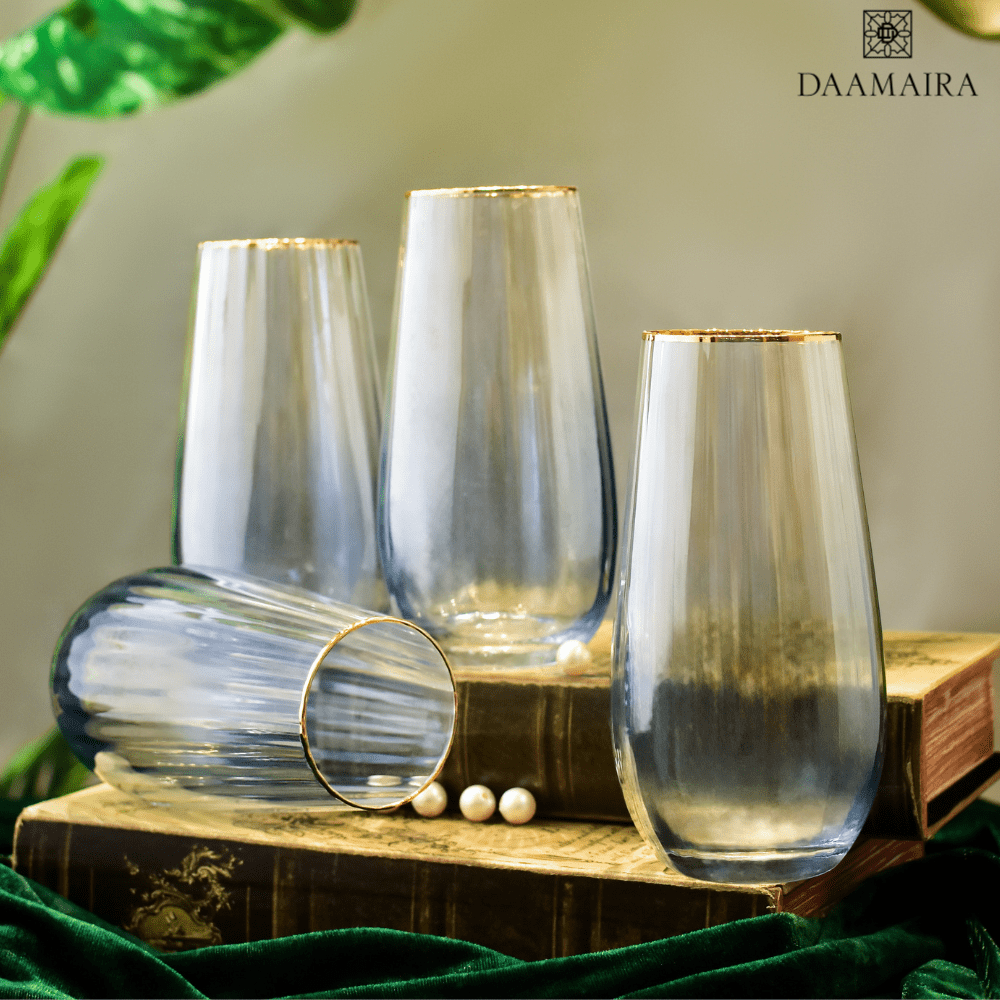 Ombre Set Of 4 High Ball Glasses