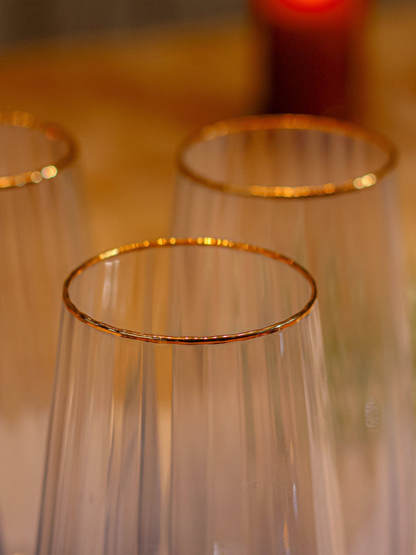 Ombre Set Of 4 High Ball Glasses