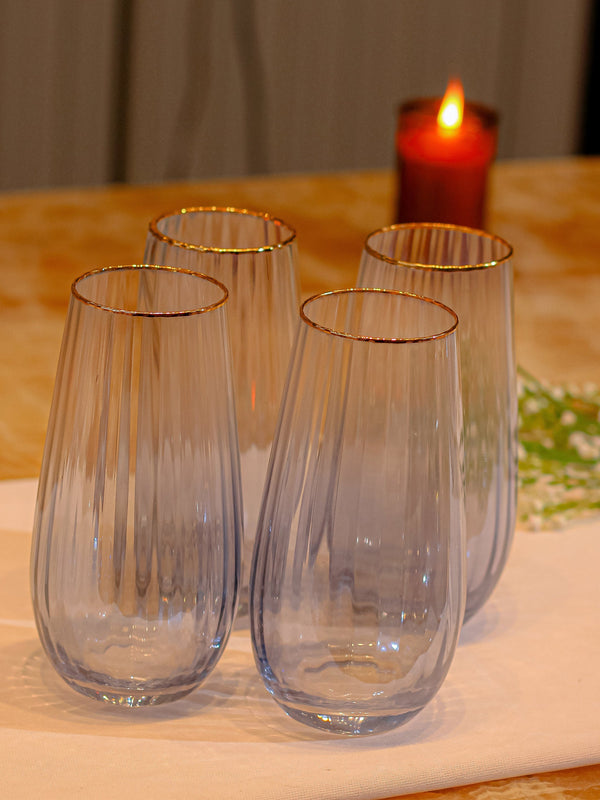 Ombre Set Of 4 High Ball Glasses