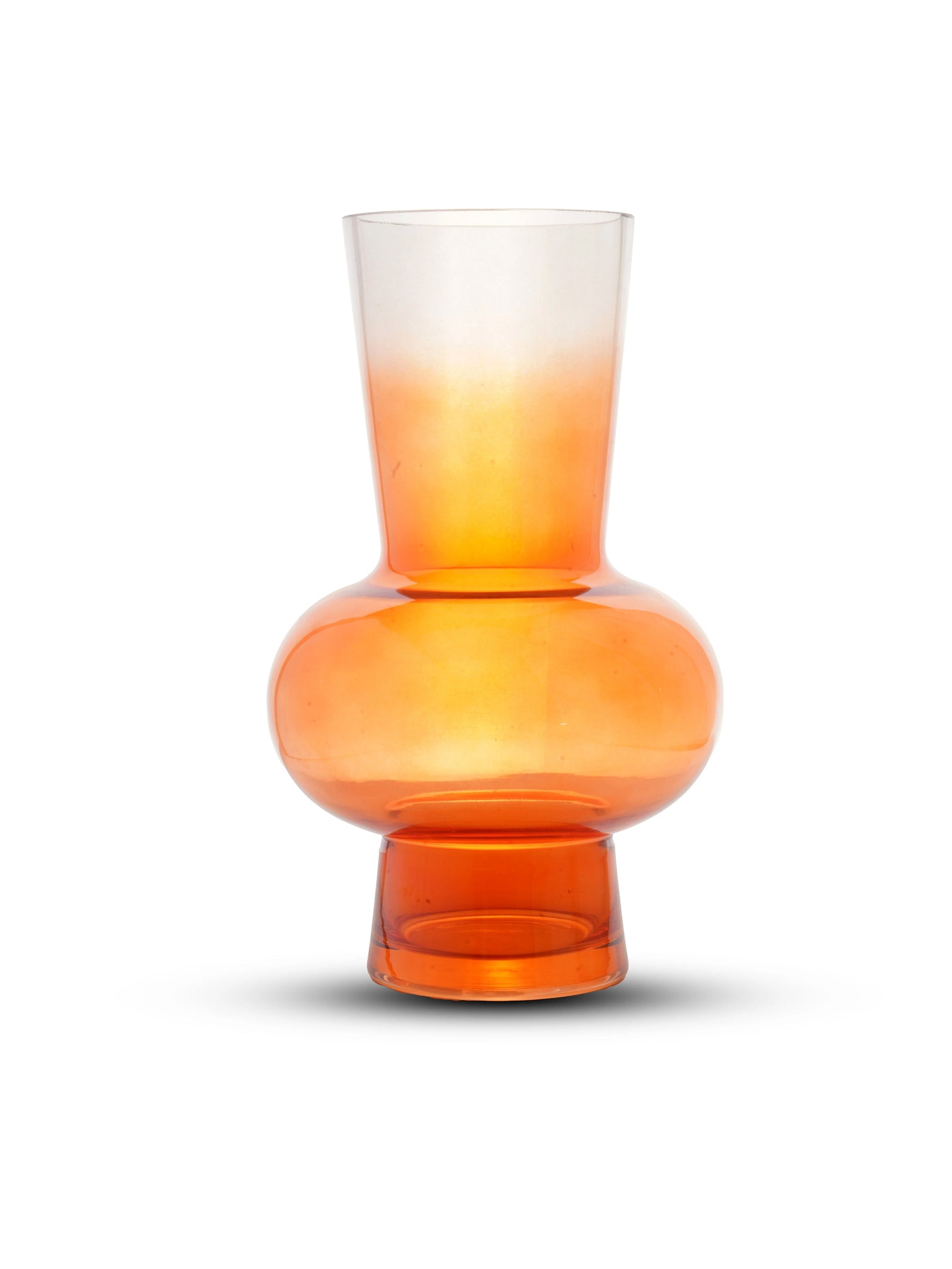 Orange Ombre Vase - Tall