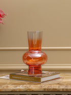 Orange Ombre Vase - Tall