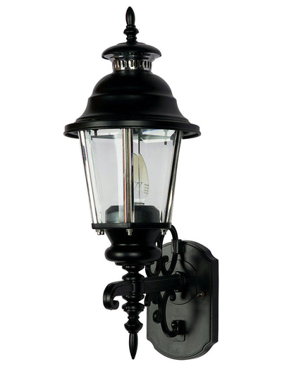 Ornate Lantern Style Outdoor Wall Light