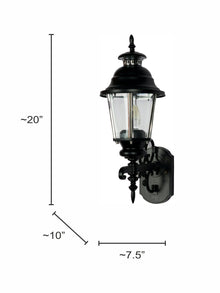Ornate Lantern Style Outdoor Wall Light