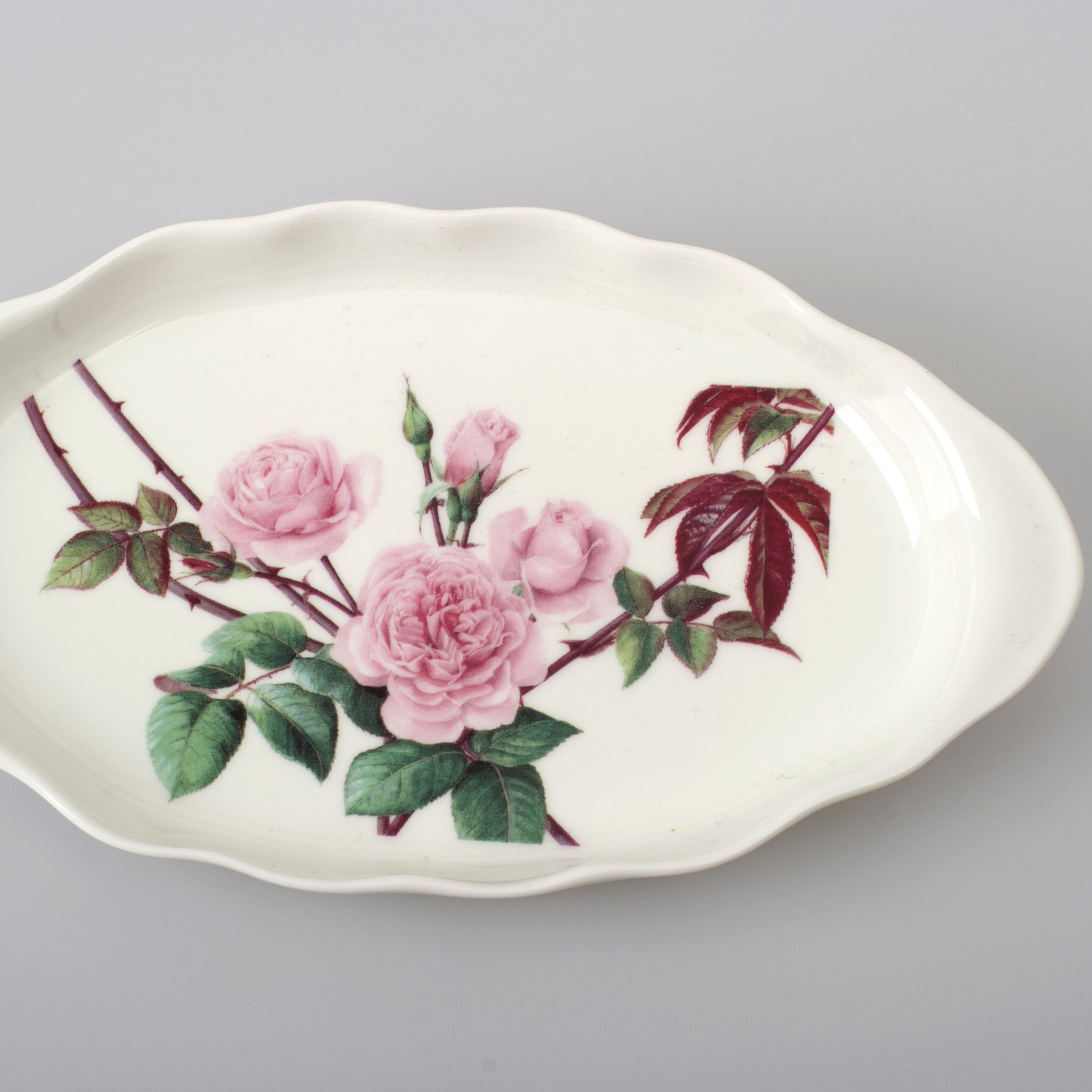David Austen Roses Oval Platter