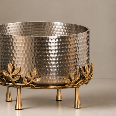 Handmade Luxe - Planter/Urli with Panther