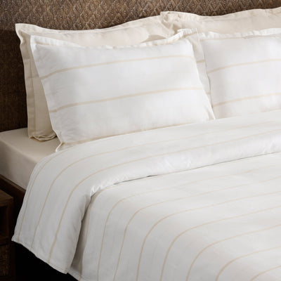Palm Shadow | Cotton Linen | Jacquard | Bed Set
