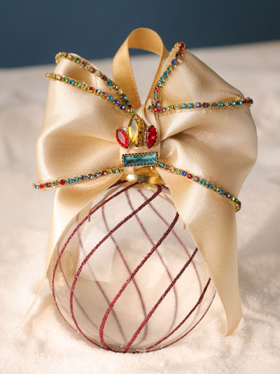 Pastel Glam - Handcrafted Glass Bauble