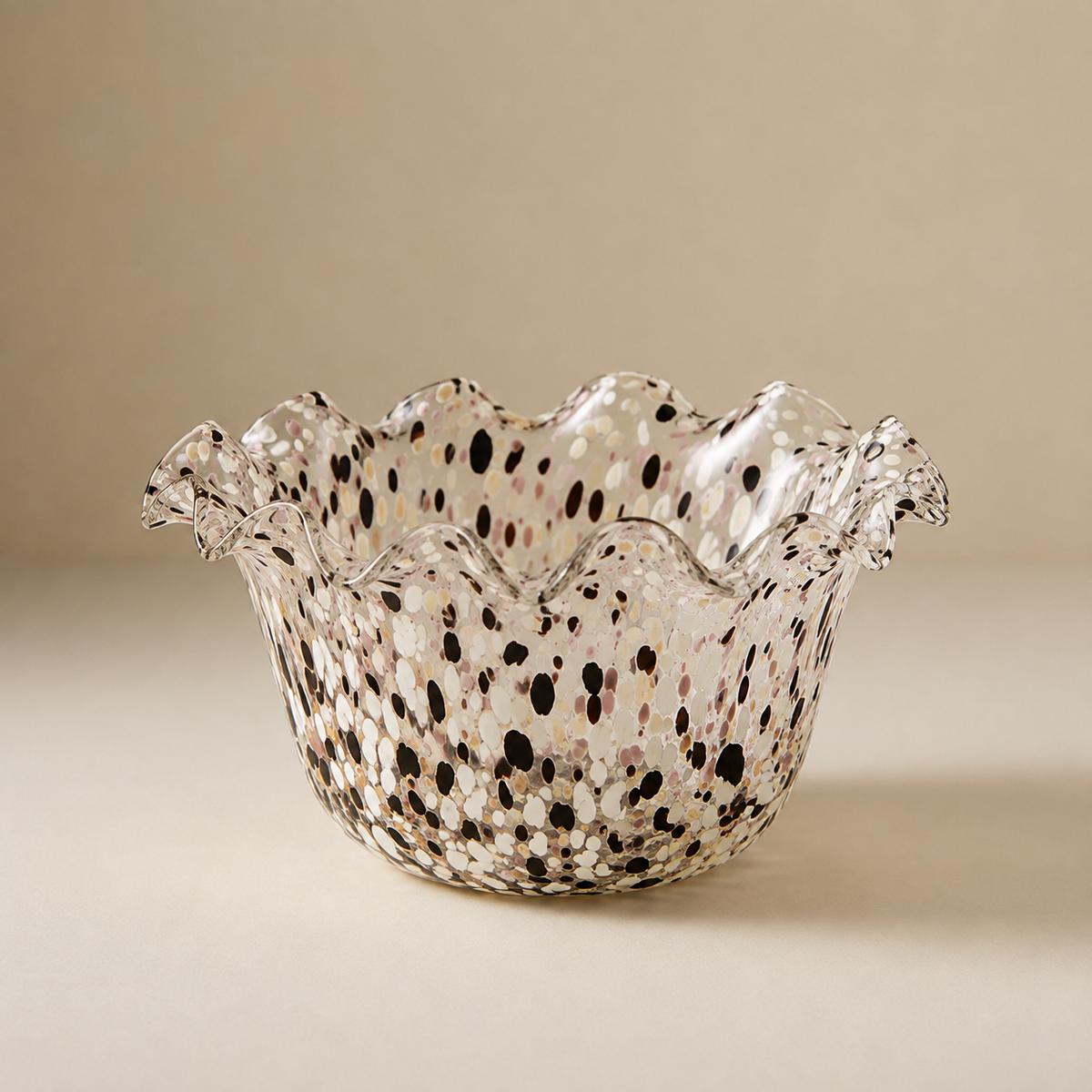 Clara  – Glass popcorn Bowl