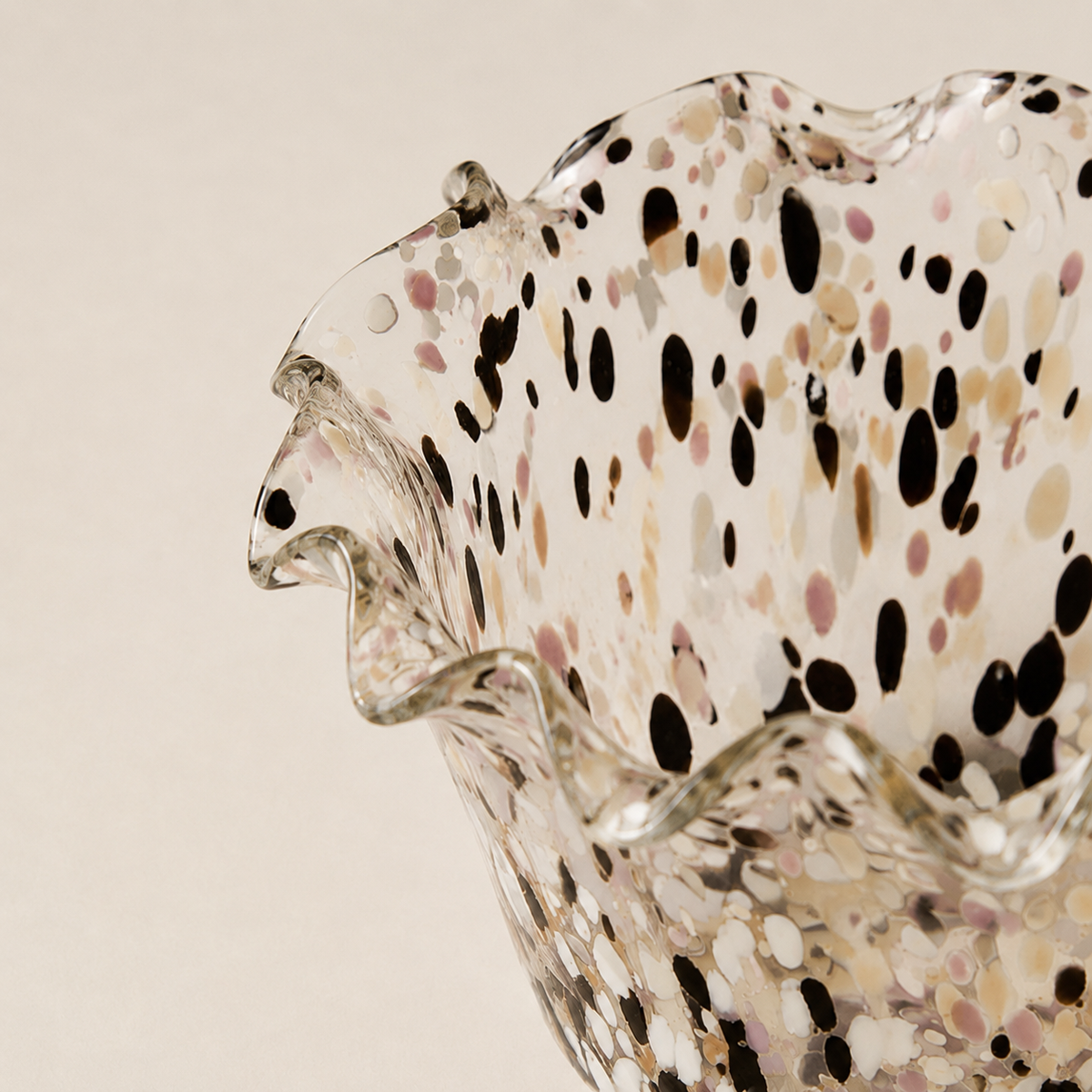 Clara  – Glass popcorn Bowl
