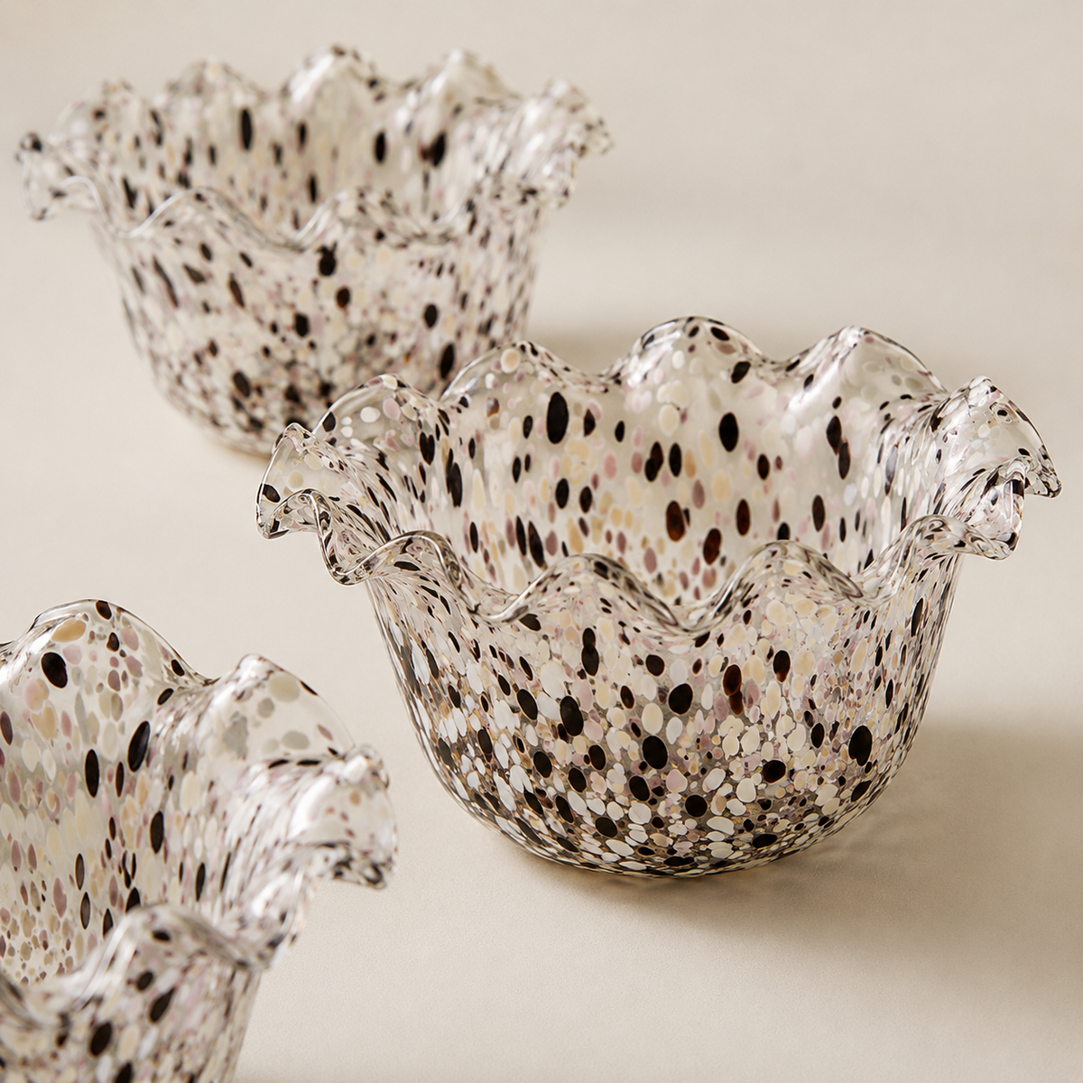 Clara  – Glass popcorn Bowl