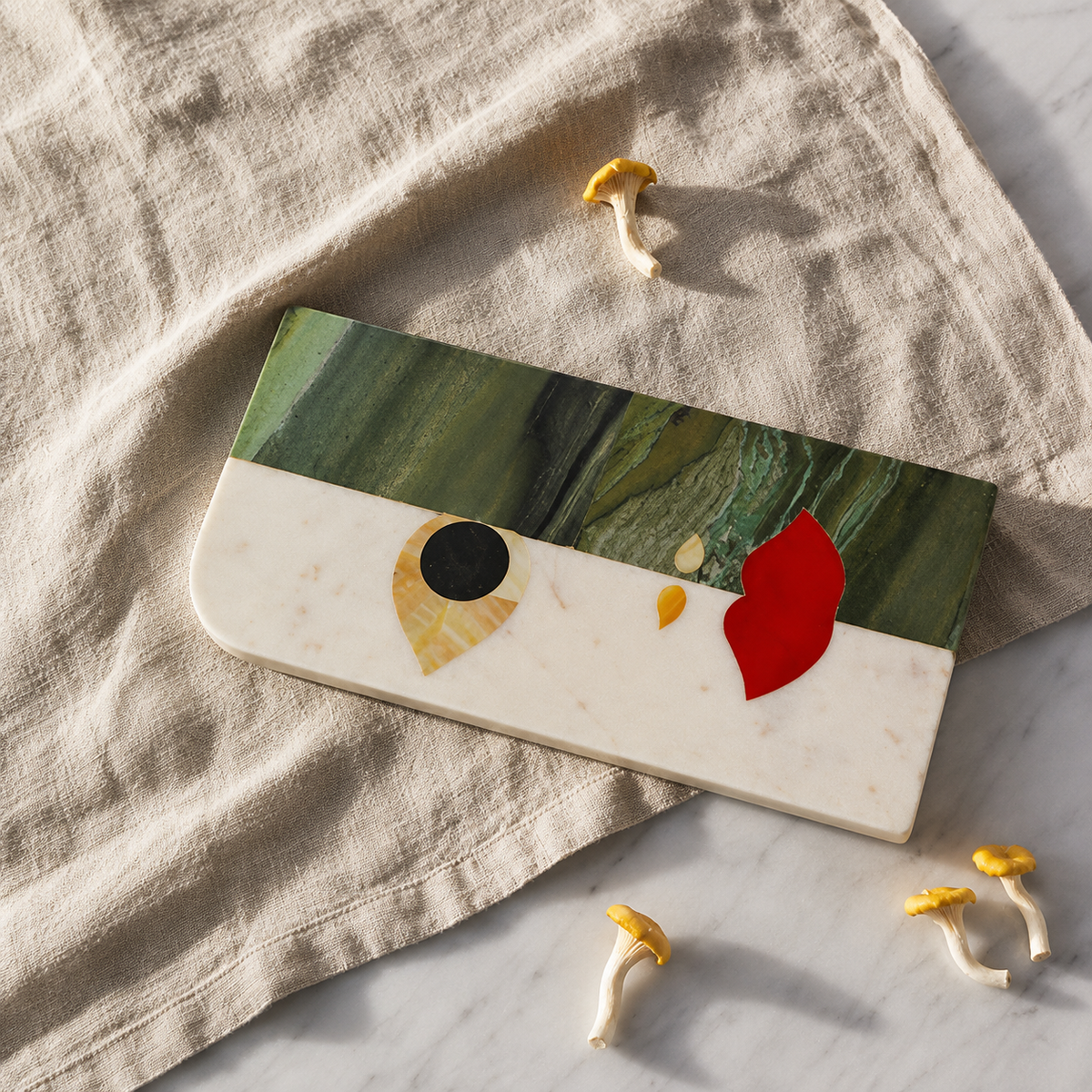 Ceclia - Marble Inlay Platter